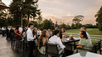 Clubhouse terrace